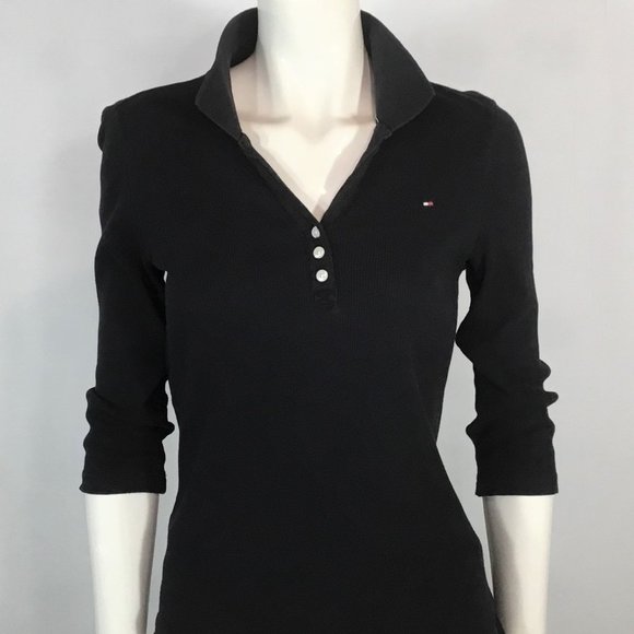 Tommy Hilfiger Tops - Tommy Hilfiger Black Knit Top